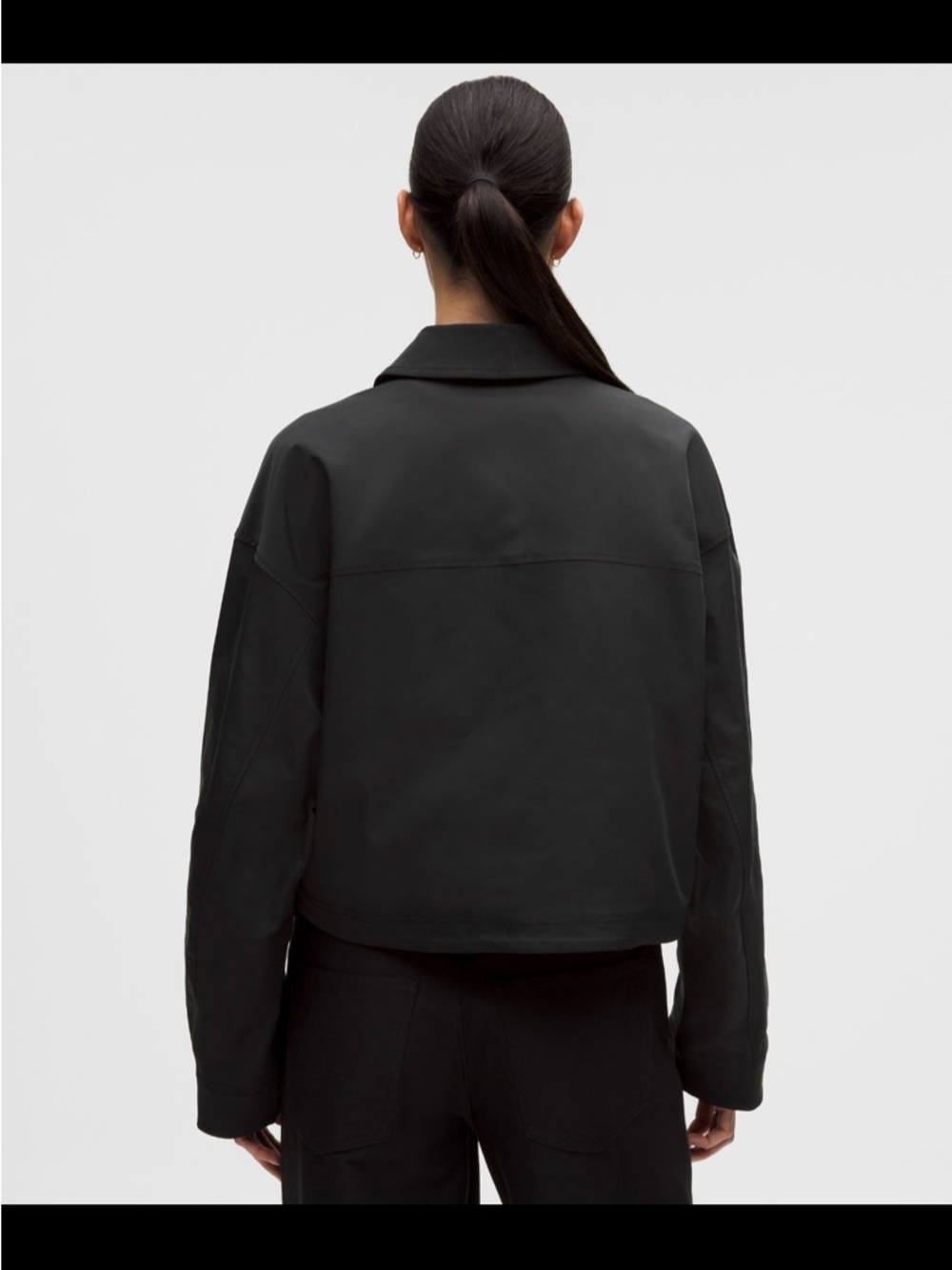 lululemon athletica twill collared jacket - Picture 3 of 6